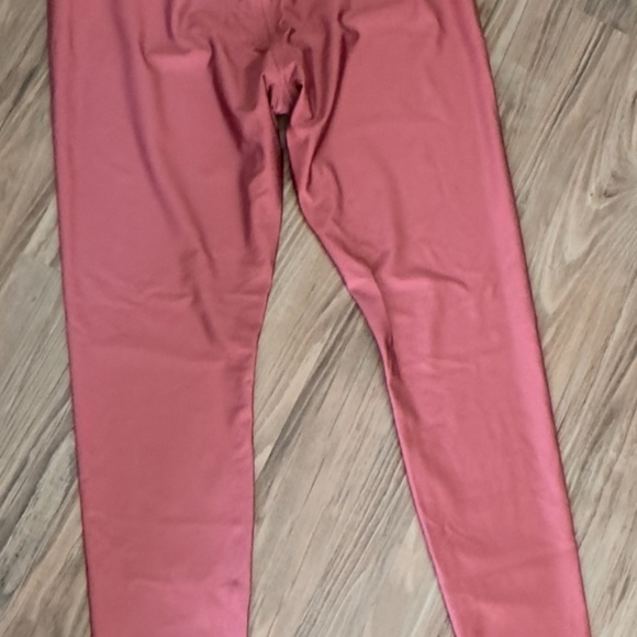 2pc ATHLETA Elation Ultra High Rise Legging XL + Purpose Crop Bra D-DD Red Sheen - Picture 3 of 8